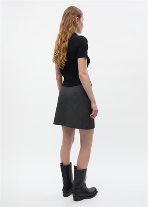 Enalessia skirt 7248 Dark Grey Mel. Envii 
